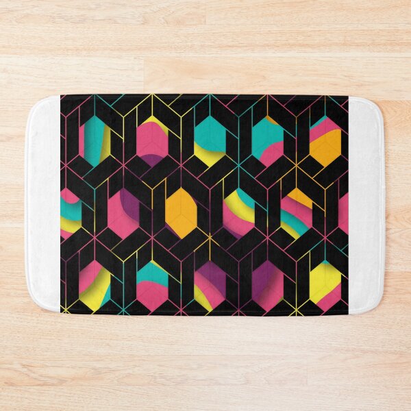 Item preview, Geometrical Cubes Pattern - 04 designed and sold by Studio Grafiikka.