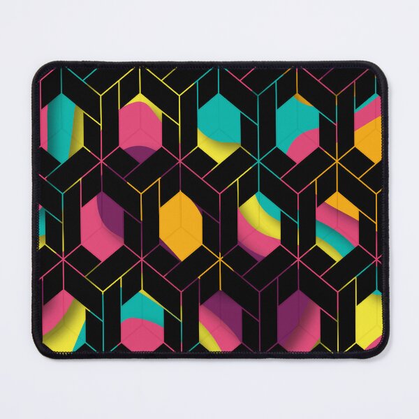 Item preview, Geometrical Cubes Pattern - 04 designed and sold by Studio Grafiikka.