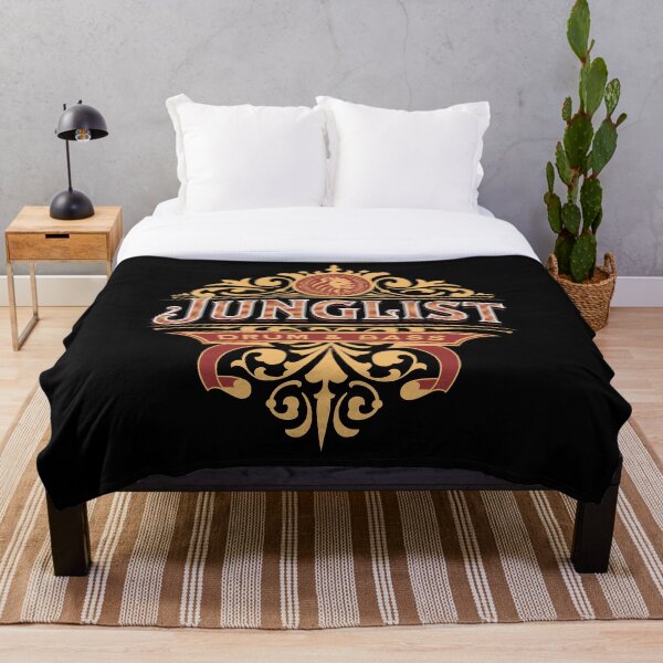 Item preview, Junglist - Drum And Bass Ornament (gold)  designed and sold by Discothreadz.