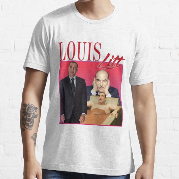 LOUIS LITT Vintage T Shirt Homage Unisex Suits Drama T-shirt 