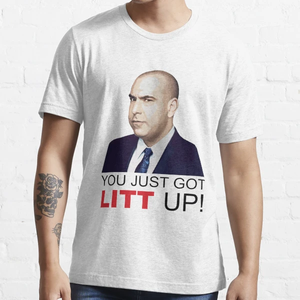 New You just got LITT up : Louis Litt : Suits Quote T-Shirt Oversized  t-shirt plain black t shirts men - AliExpress