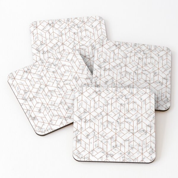 Item preview, Geometrical Cubes Pattern - 08 designed and sold by Studio Grafiikka.