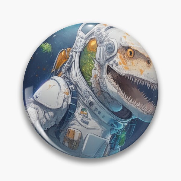 Item preview, Dinosaur Astronaut designed and sold by maRckHannah.