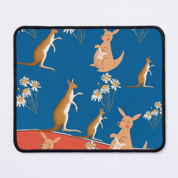 Item preview, kangaroo designed and sold by Anahit Petrosyan Art Studio & Unique Print Designs for a Gift.