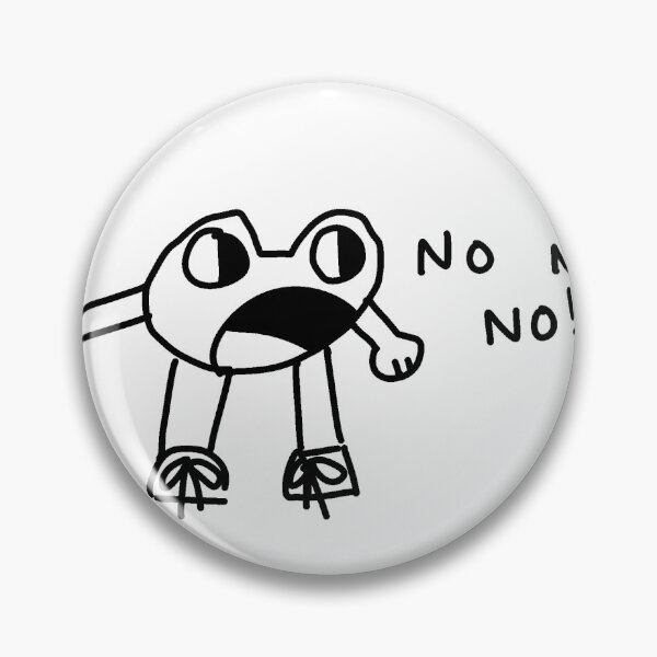 Item preview, “NO NO NO” Frogethy Shirt designed and sold by SillySquigglies.