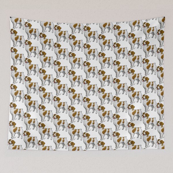 Item preview, Dog - Brittany - Orange and White designed and sold by Jennifer Stolzer.