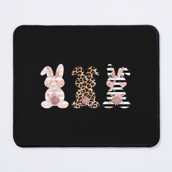 Item preview, Leopard Easter Bunny Rabbit Trio Cute Easter designed and sold by wehrweinwil.