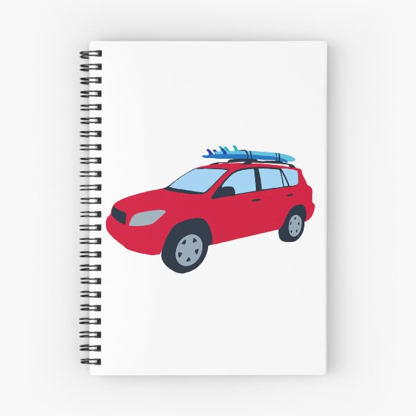 Item preview, Surfboards on Car designed and sold by Natalie Blue Design.