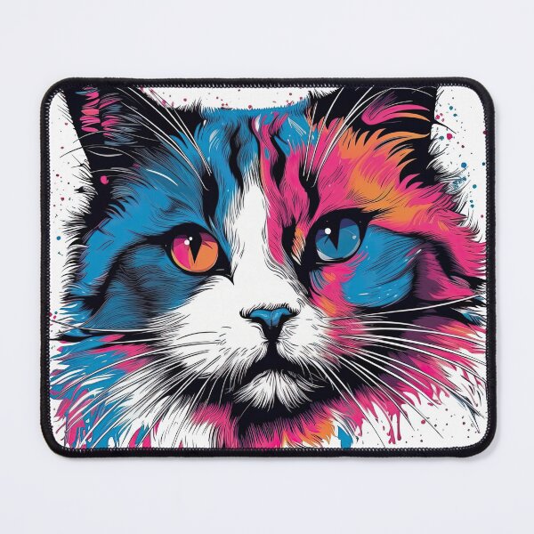 Item preview, Ragdoll Cat Pop-Art Design - Fun and Whimsical Feline designed and sold by DooodleGod.