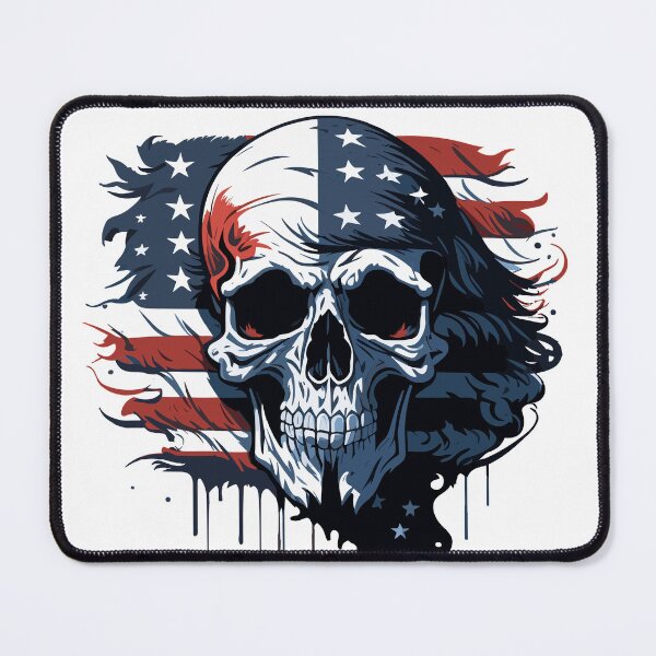 Item preview, SKULL USA 002 designed and sold by PuraBasura.