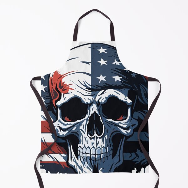 Item preview, SKULL USA 002 designed and sold by PuraBasura.
