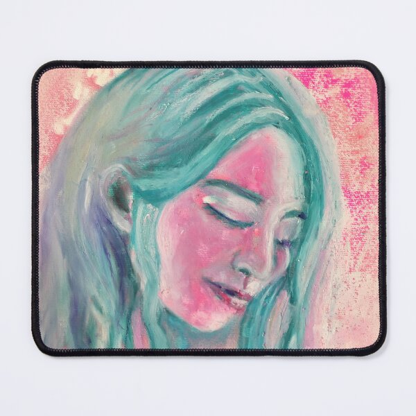 Item preview, blue girl designed and sold by Begoll Art.