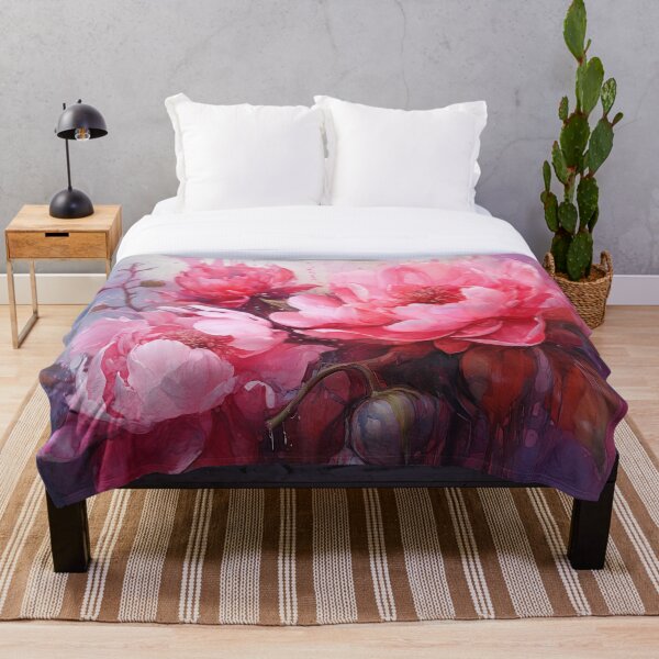 Item preview, Peonies Brushstrokes designed and sold by Beauty  Art Printable.