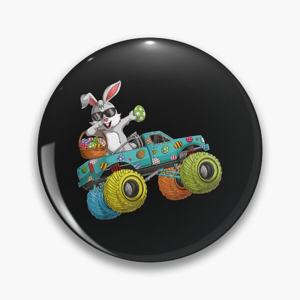 Item preview, Dabbing Bunny Happy Easter Monster Truck Lovers Kids Boys designed and sold by wehrweinwil.