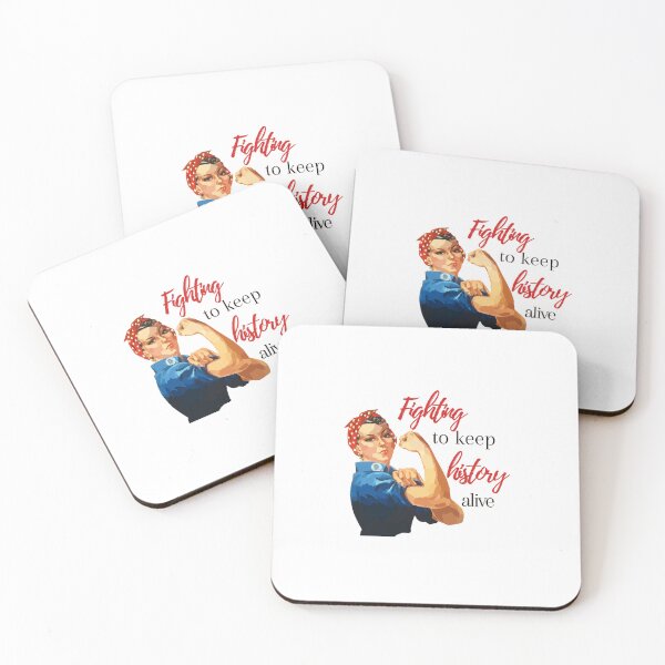 Item preview, Rosie the Riveter Fighting To Keep History Alive designed and sold by A-M-Watson.