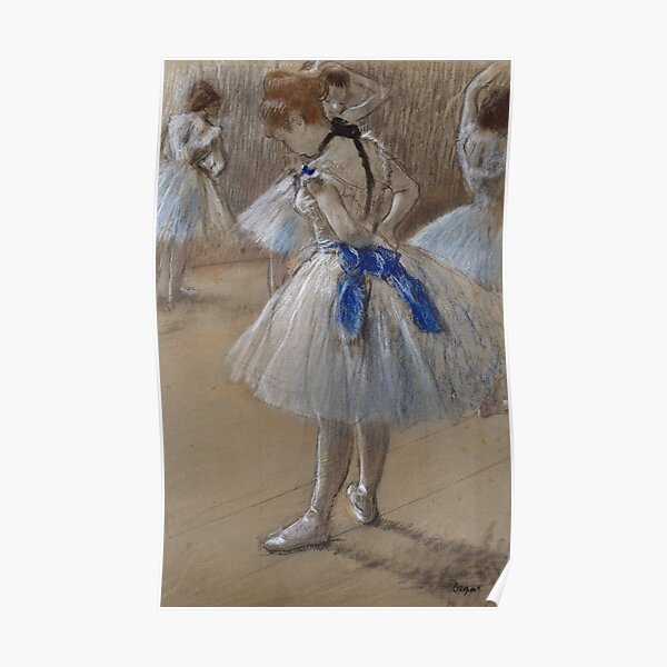 Dancer by Edgar Degas, 1880 Poster