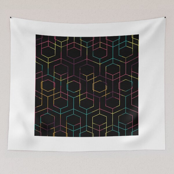 Item preview, Seamless Geometrical Hexagonal Pattern - 02 designed and sold by Studio Grafiikka.