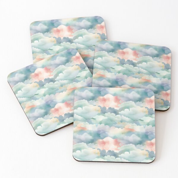 Item preview, Colorful Cloud Patterns in Watercolor designed and sold by Master Ivan.