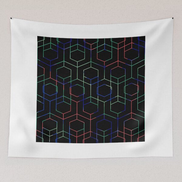 Item preview, Seamless Geometrical Hexagonal Pattern - 03 designed and sold by Studio Grafiikka.
