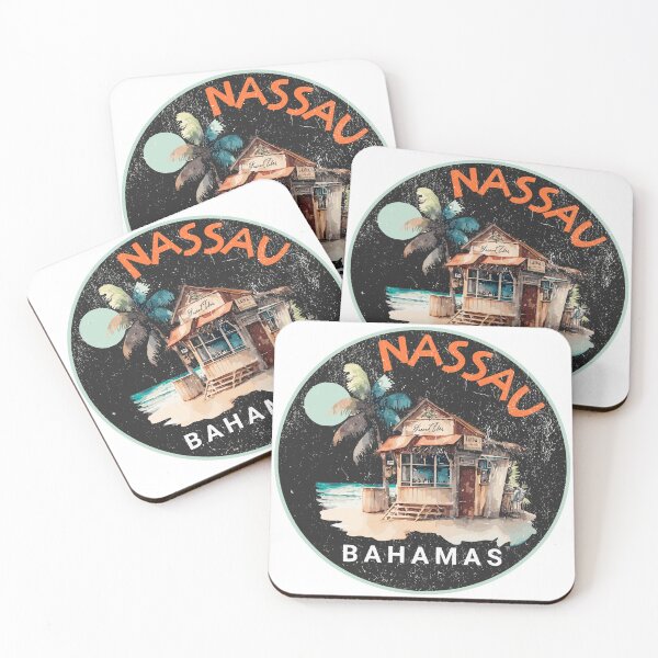 Item preview, Vintage retro emblem of Nassau, Bahamas designed and sold by creativo21.