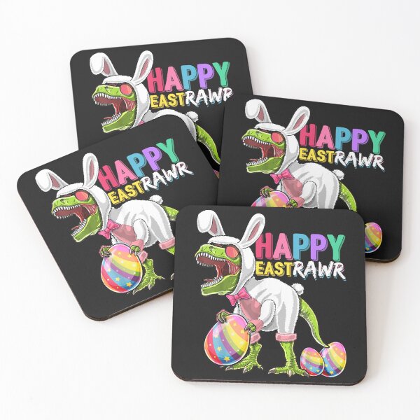 Item preview, Happy Eastrawr T Rex Dinosaur Easter Bunny Egg Costume Kids designed and sold by mildredgap.