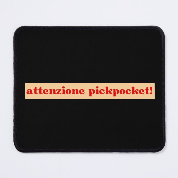 Item preview, Attenzione Pickpocket designed and sold by Amnaatiq.