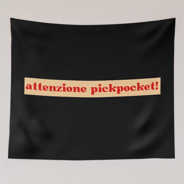 Item preview, Attenzione Pickpocket designed and sold by Amnaatiq.