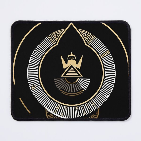 Item preview, MINIMALIST LOGO IN WHITE WITH GOLD designed and sold by SILVERHD.