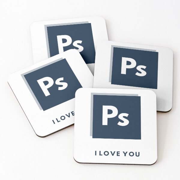 Item preview, Pixel Perfection: PS; I Love You - A Photoshop-inspired Pun Design! designed and sold by comicbrunch.