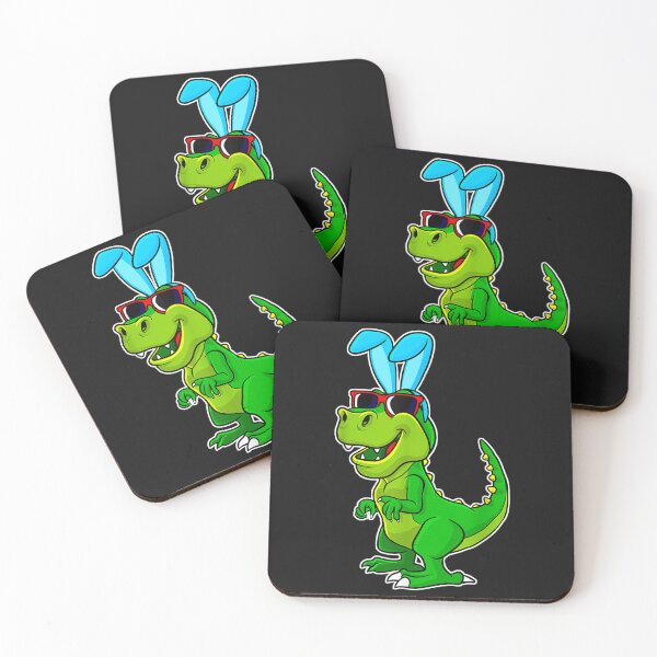 Item preview, T Rex Easter Bunny Funny Dinosaur Boys Basket Stuffers Kids designed and sold by mildredgap.