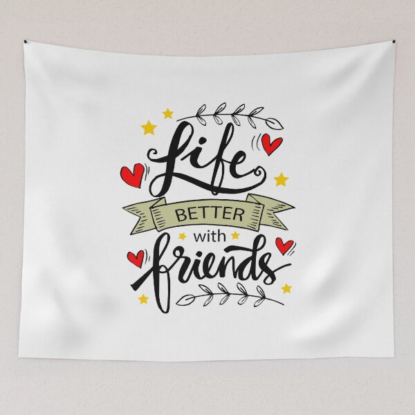 Item preview, life is better with friends designed and sold by quanlh.