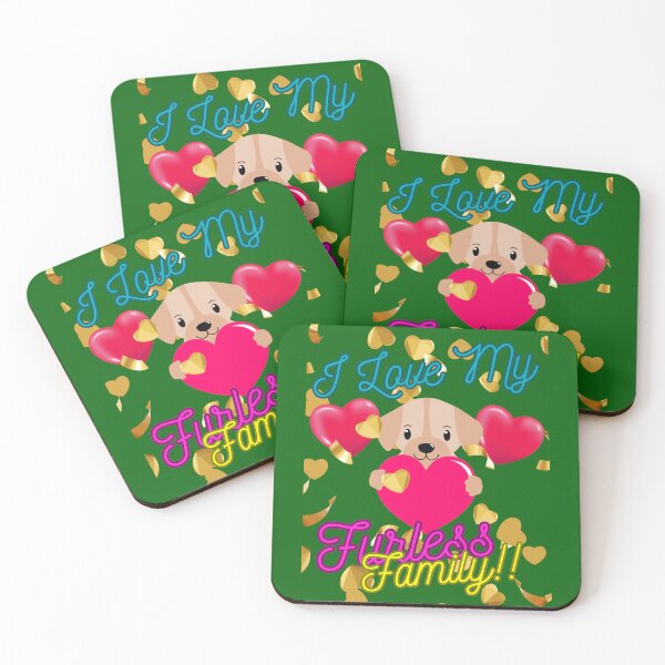 Item preview, I Love My Furless Family!! designed and sold by SunMoonBeyond.