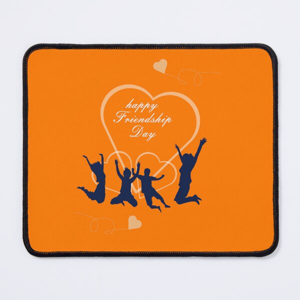 Item preview, Happy friendship day with silhouettes people designed and sold by quanlh.