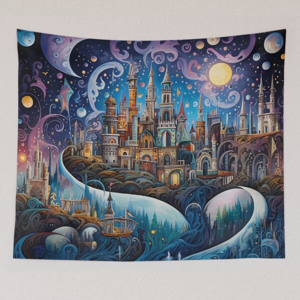 Item preview, Interconnected Fantasy VIII: Underwater Landscapes, Futuristic Urban Scenarios and Magical Worlds. designed and sold by InsaneLEDP.