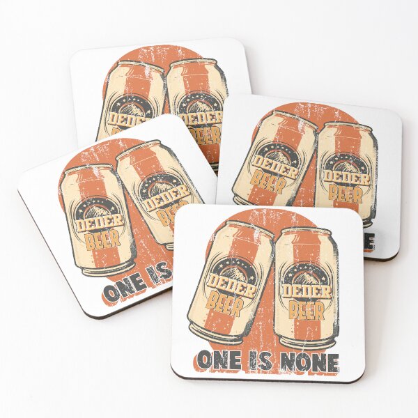 Item preview, One is None Beer Can Print designed and sold by dakaseli.