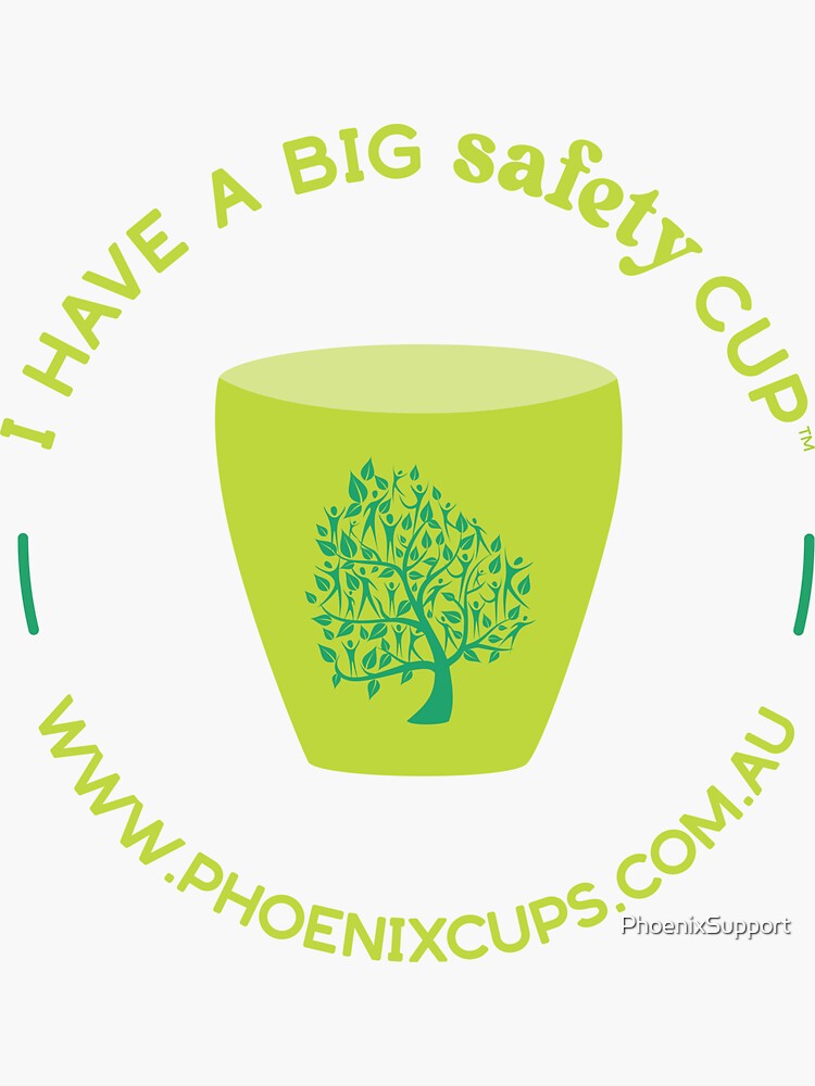 Thumbnail 3 of 3, Sticker, Dominant Cup - Safety designed and sold by PhoenixSupport.