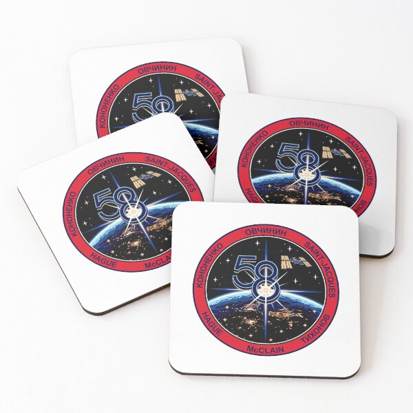 Item preview, ISS Expedition 58 2nd Version Patch designed and sold by Nikki SpaceStuffPlus.