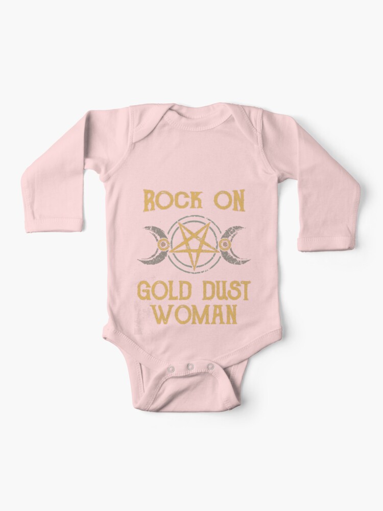 Stevie Nicks - GOLD DUST WOMAN - Lyrics Kids Baby Bodysuit