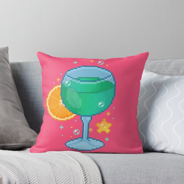 Item preview, pixel sparkling drink designed and sold by autumnalmanac.