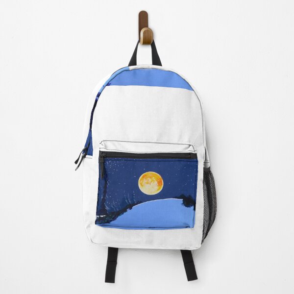 Item preview, Moon rising on new snow designed and sold by Lowelljfetzer.