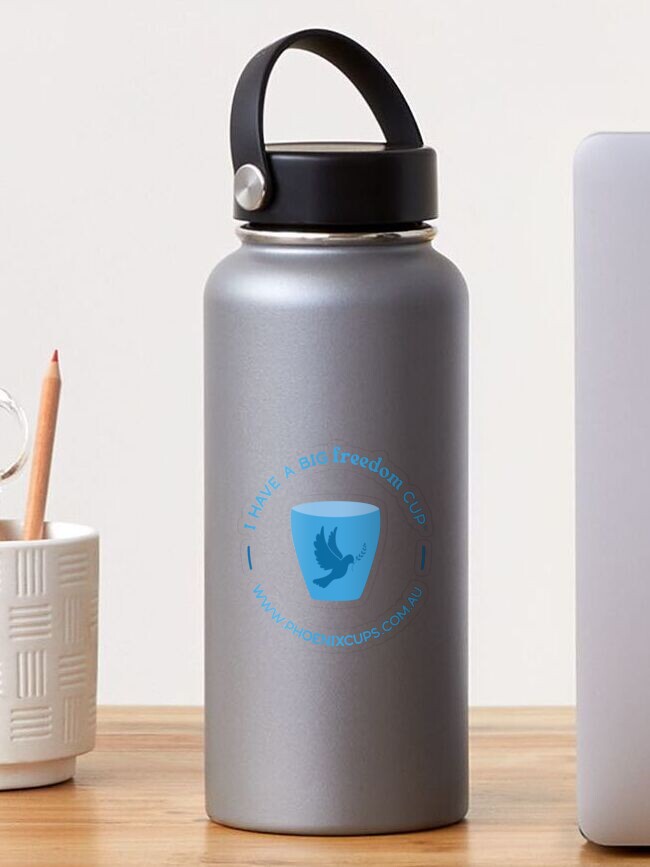 Thumbnail 1 of 3, Sticker, Dominant Cup - Freedom designed and sold by PhoenixSupport.