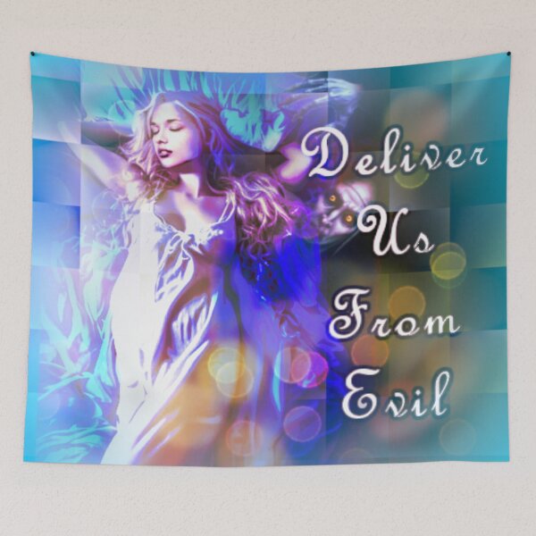 Item preview, Deliver Us From Evil designed and sold by Sanctum Icons.