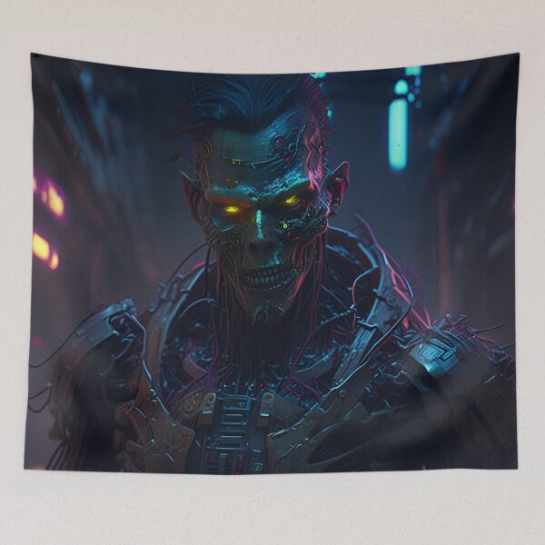 Item preview, Cybernetic zombie  designed and sold by UninteligentArt.