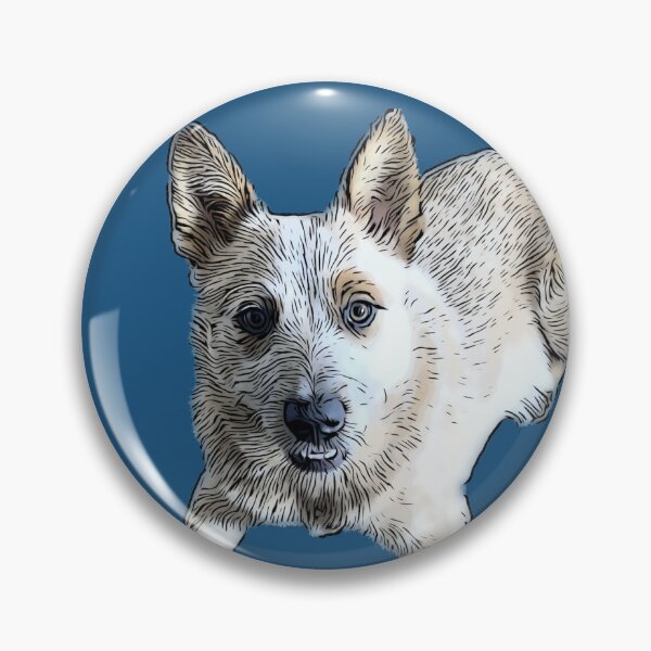 Item preview, This is how I smile Australian Cattle Dog ACD Red Heeler designed and sold by WallabyJelly.