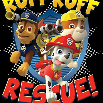 Aperçu de l'œuvre PAW Patrol Ruff Ruff Rescue ! de TrinetPaquette