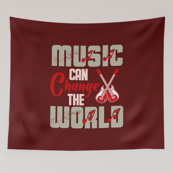 Item preview, MUSIC CAN Change THE WORLD designed and sold by Billy Wong.