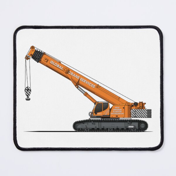 Crawler Crane 18 Mouse Pad