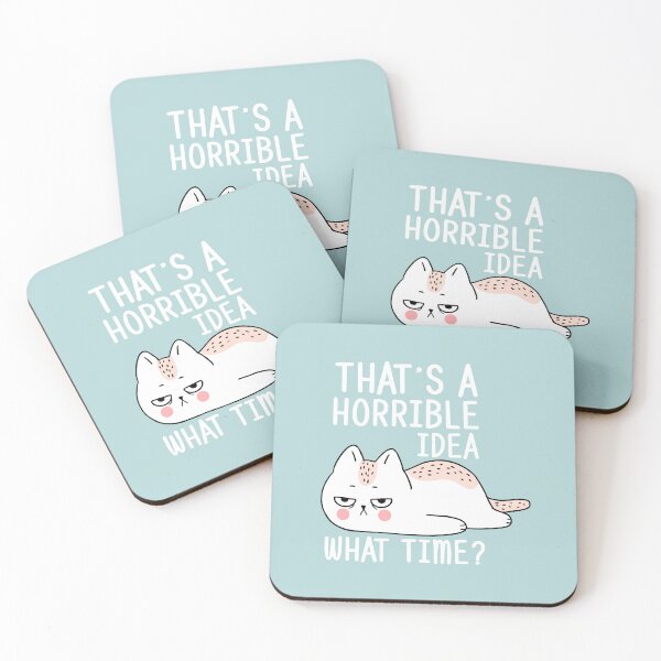 Item preview, That's A Horrible Idea,What Time? designed and sold by Billy Wong.