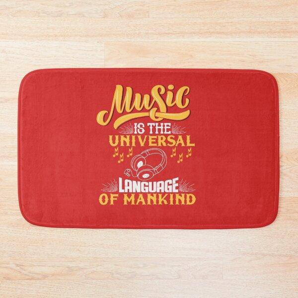 Item preview, MUSIC IS THE UNIVERSAL LANGUAGE OF MANKIND designed and sold by Billy Wong.