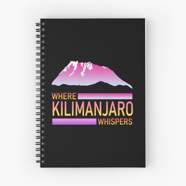 Item preview, where kilimanjaro whispers designed and sold by Inspiclothing.